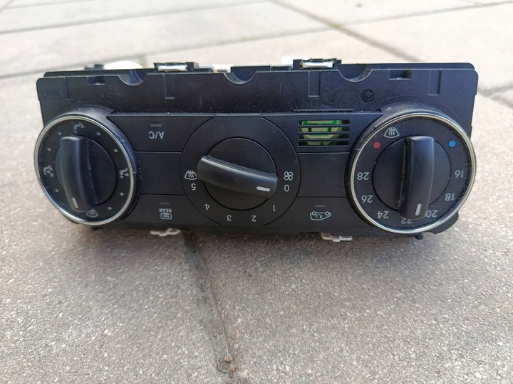 фото №8, Панель управление воздуховод кондиционера mercedes-benz a w169 рестайлинг eu