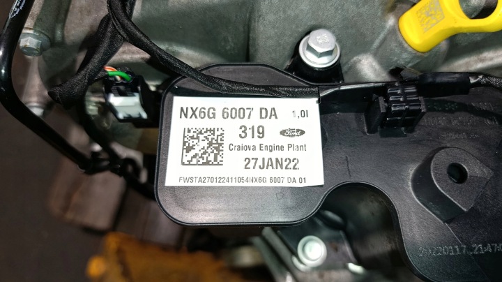 фото №12, Ford focus iv mk4 1.0 ecoboost двигун blok стійка комплектний nx6g6007da
