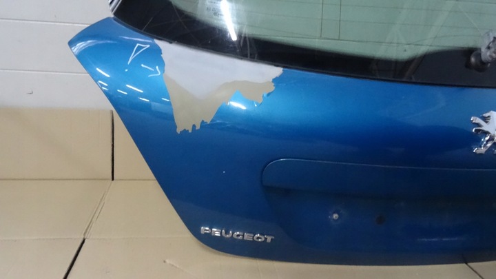 фото №4, Peugeot 207 крышка зад зад hb kmud