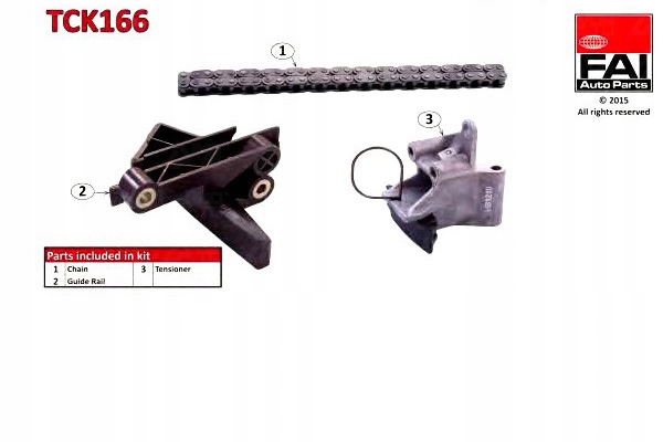 фото №2, Набір ланцюга розподільний вал bmw dohc верхній bez ущільнювач