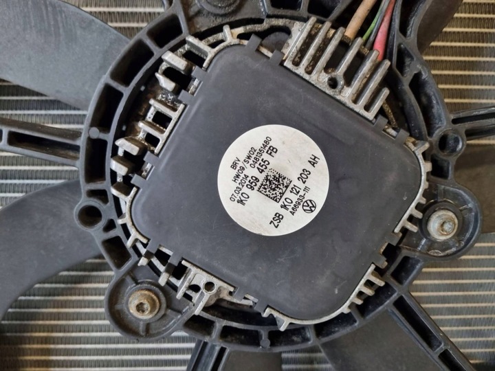 фото №7, Комплект радіатор skoda superb 2 рестайлінг 3t 2014 1k0121251dd