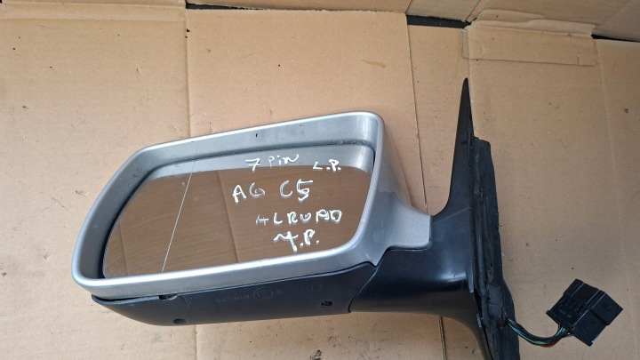 фото №7, Audi a6 c5 allroad зеркало левое 7pin 4z7858531 европа