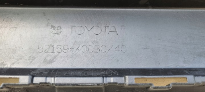 фото №10, Бампер заднє toyota yaris iv 4 pdc датчики 52159-k0030