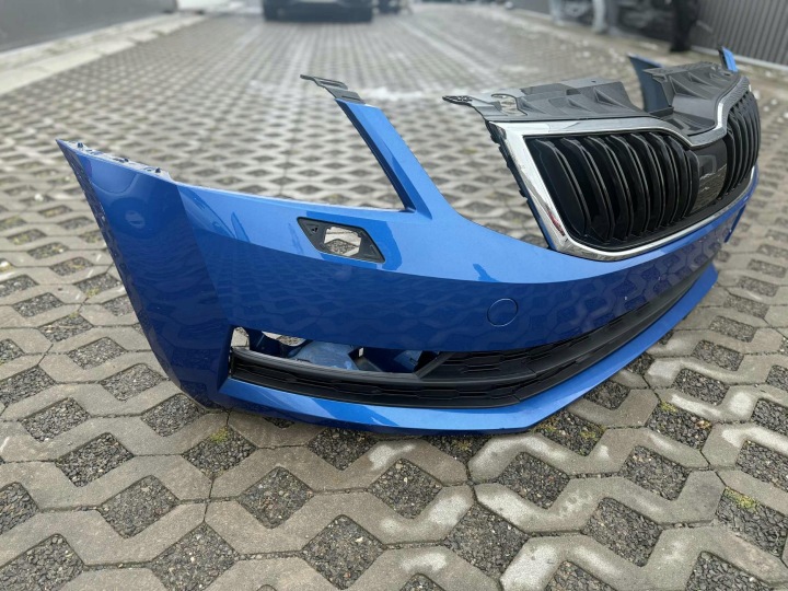 фото №12, Skoda octavia iii fl бампер перед передній комплектний 4xpdc розпилювач. lf5w