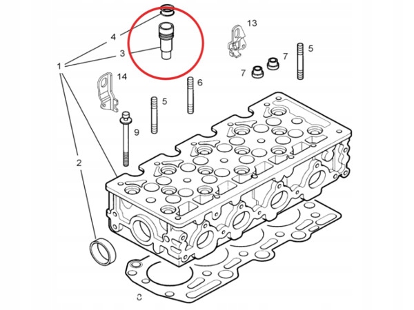фото №3, Тримач насадка інжектора пального corsa c z17dth