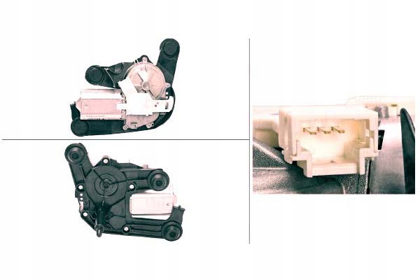 фото №11, Двигун двірник citroen c4 cactus, c4 ii, ds4, ds5 11.09- зад valeo