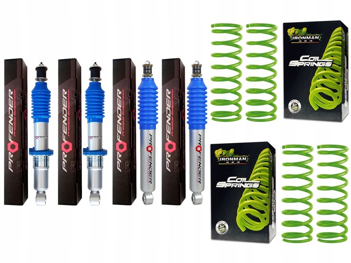 фото №12, Амортизатор перед зад +2'' musso korando profender