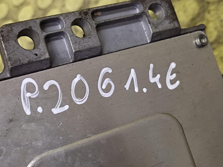 фото №7, Peugeot 206 блок керування двигуном (ecu) 9659553480