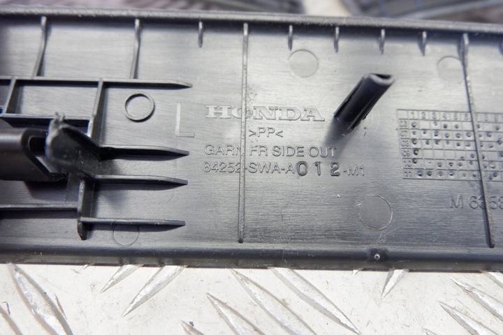 фото №13, Планки декоративный порогов honda cr-v iv rm_ 84212toaa0120 2.2l дизель 110kw