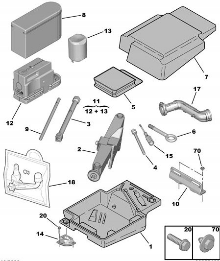 фото №10, Ключ гвинт do опускання windy колеса ducato jumper boxer оригінальний номер оригінал