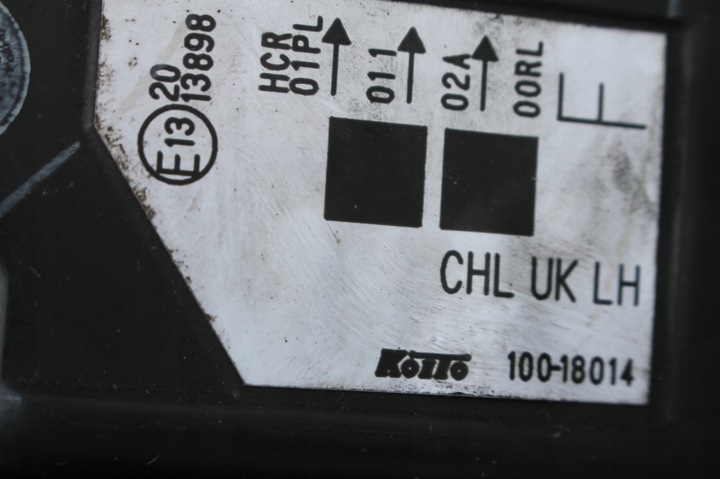 фото №11, Лампа фара лівий перед ліва передня nissan qashqai j11 13-17