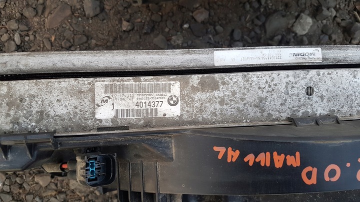 фото №12, Bmw x1 e84 2.0 n47 pas переднее усилитель радиатор комплект демонтаж