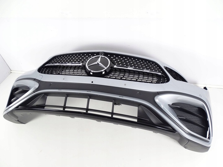 фото №7, Бампер перед переднее mercedes gla 247 w247 amg чёрный 6xpdc + радар