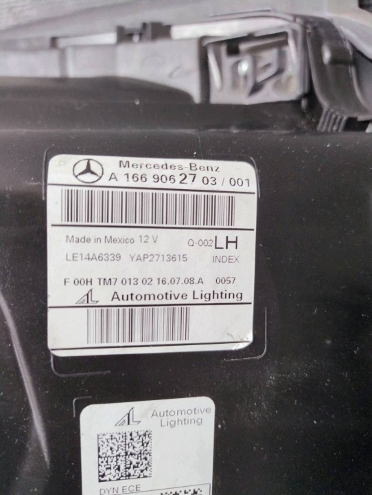 фото №7, Фара левая полный led ils mercedes gls x166 a1669062703