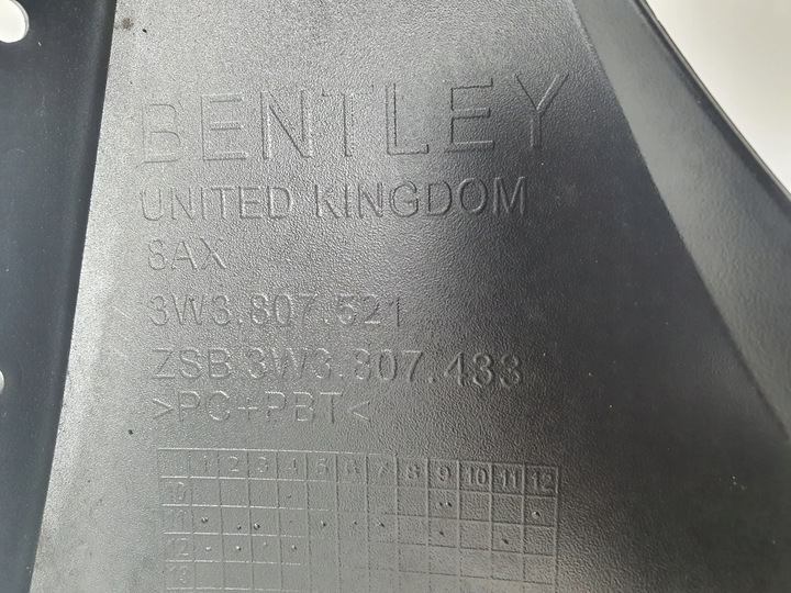 фото №8, Спойлер бампера зад bentley continental gt gtc 3w3807521 3w3807433