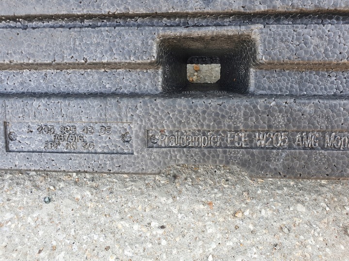 фото №12, Mercedes c-klasa 205 w205 43 amg бампер переднее