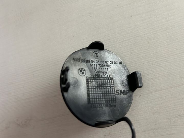 фото №12, Bmw seria 4 i f32 f33 f36 стандарт 2013-2017 заглушка фаркоп перед оригінал