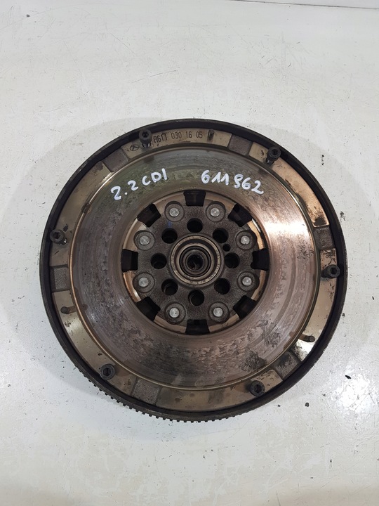 фото №9, Колесо двомасовий a6110301605 mercedes w203 2.2cdi