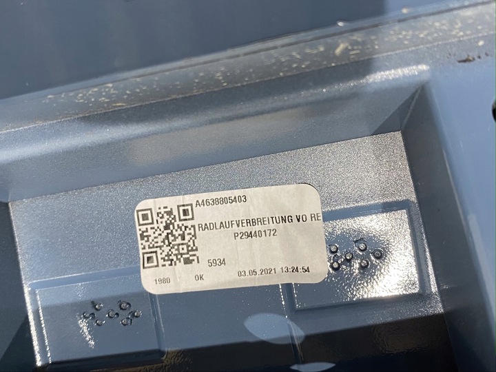 фото №7, Mercedes g63 розширення крила rh a4638805403