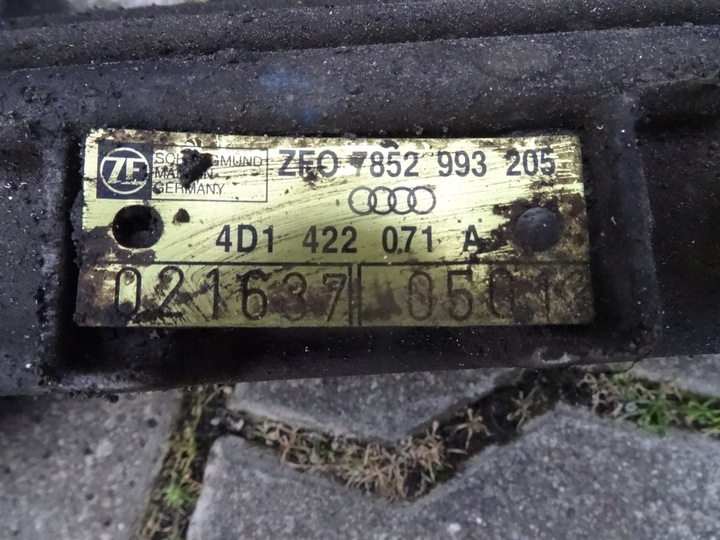 фото №5, 4d1422071a audi a8 d2 рейка рульового управління трансмісія оригінал