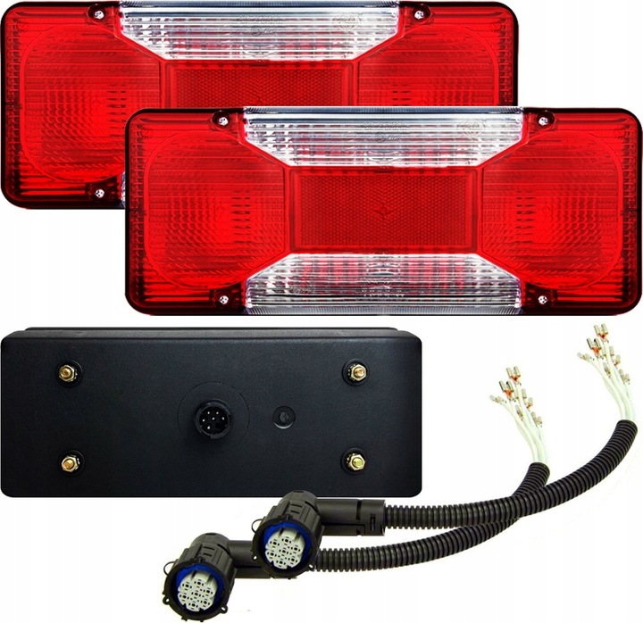 фото №1, Набор лампа zespolonch задних з проводка iveco daily ducato