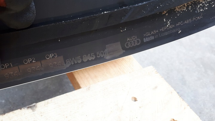 фото №12, A4 b9 8w s4 стекло кузовная зад sedan as2 18r