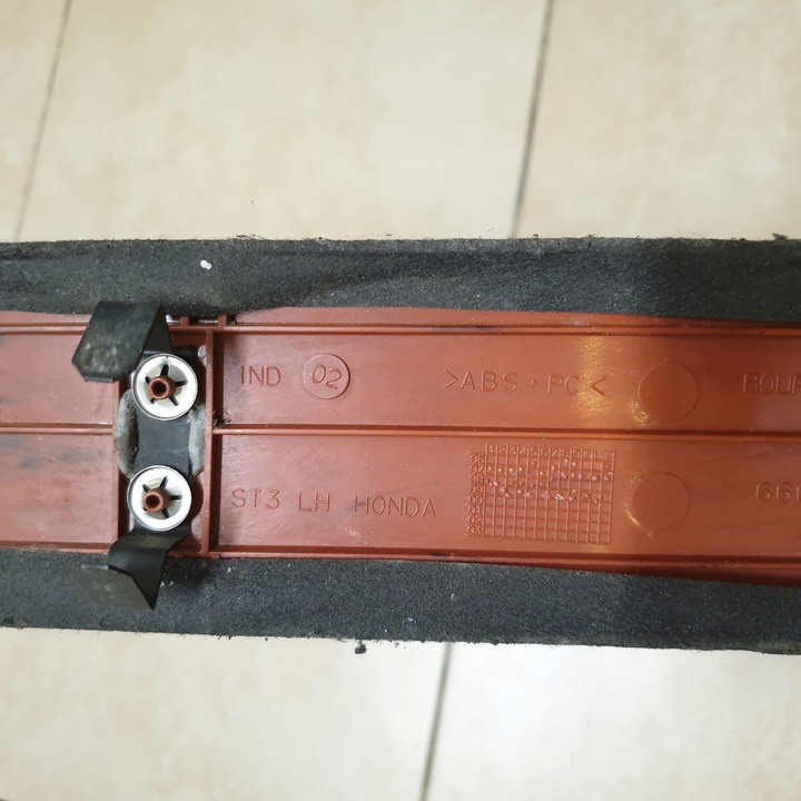 фото №13, Планка dekor консоли дерево решётки honda civic vi оригинальный номер