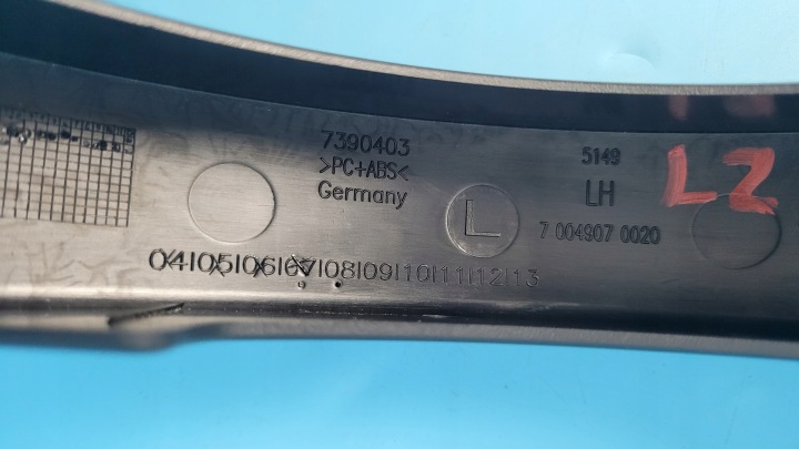 фото №9, Bmw 5' g31 540d xdrive 18r захист петля кришки багажника ліва 7390403