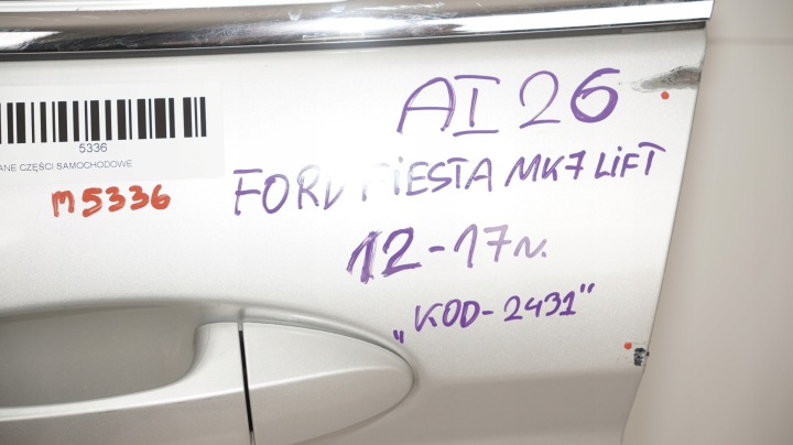 фото №7, Двери левые перед ford fiesta mk7 рестайлинг 12-17r 2431