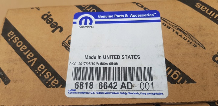 фото №3, Jeep compass датчик подушок. блок керування подушка безпеки. 06-