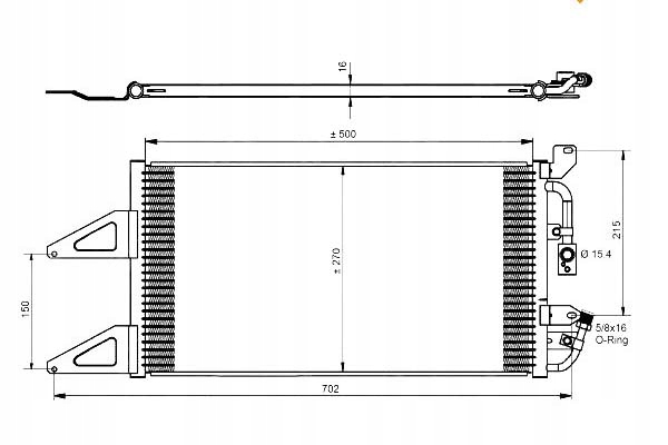 фото №16, 35489 nrf радіаторів кондиціонера lancia