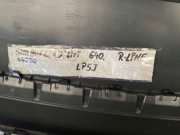 фото №15, Gd vw tiguan r-line lp5j рестайлинг бампер перед 4x pdc 5na807221d