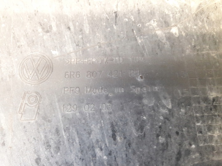 фото №15, 6r6807421bh бампер задній vw polo v 6r 5d