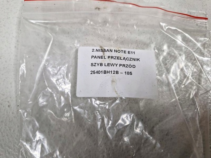 фото №7, Nissan note e11 перемикач панель скло лівий перед переднє кнопки