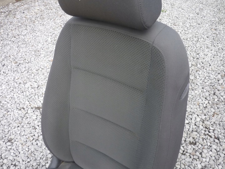 фото №7, Сиденье левый перед vw golf v 5d чёрный хороший европа