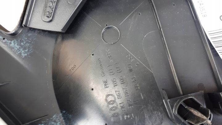 фото №13, S4 b8 рестайлінг боковина двері лівий перед шкіра європа