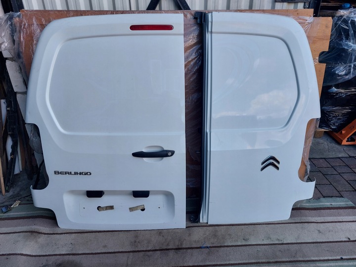 фото №1, Двері зад ліві праві berlingo iv partner iv білий 19r