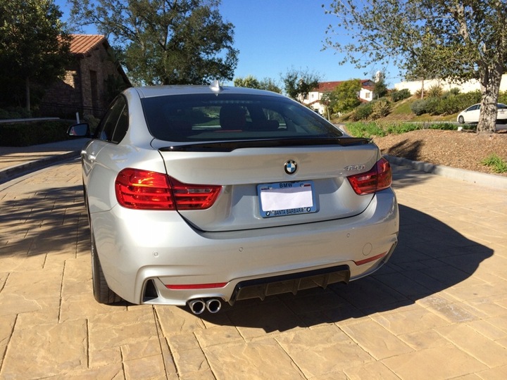 фото №10, Bmw 4 f36 gran купе спойлер спойлер спойлер підкладка