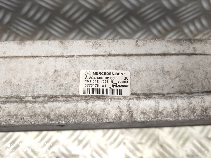 фото №9, Интеркулер mercedes c класс 204 рестайлинг 2.2 cdi