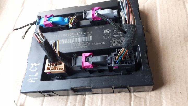 фото №5, A6 c7 4g модуль блок управления комфорта 4h0907064bc a7