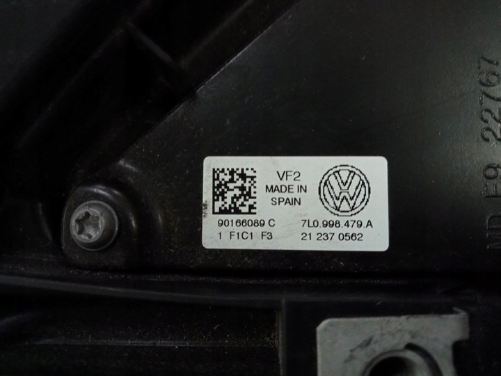 фото №10, Vw t6 рестайлінг t6.1 19-23 лампа правий перед повний led 7l1941036d