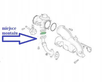 фото №4, Заглушка egr 1.9 2.5 tdi vw jetta touran vento t5 golf sharan passat