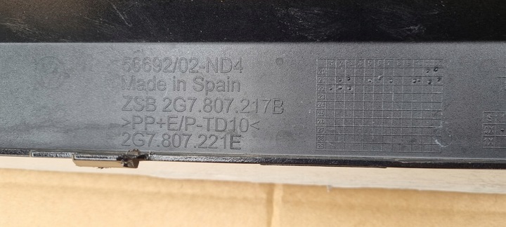 фото №15, Vw taigo r-line 2g7 бампер перед оригинал b261