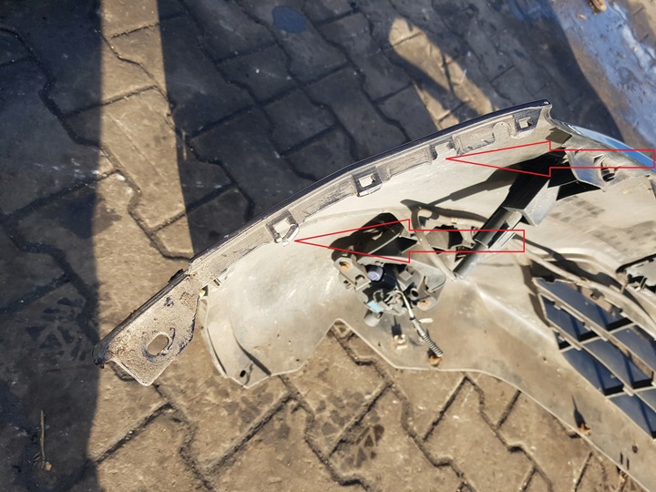 фото №11, Nissan qashqai i j10 рестайлинг 10-13r бампер перед решётка радиатора ксенон gabk