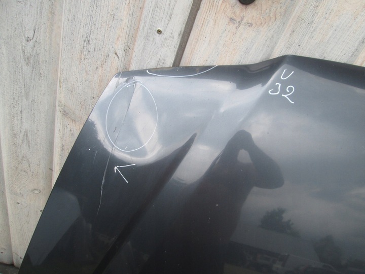 фото №13, Капот кришка двигуна honda accord vii рестайлінг 2006-08 b92p badz nh658p