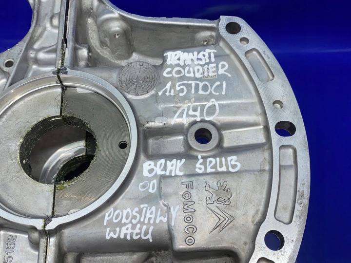 фото №16, Blok низ двигуна ford focus transit courier 1.5 tdci 9683251610 cn1q6010cb
