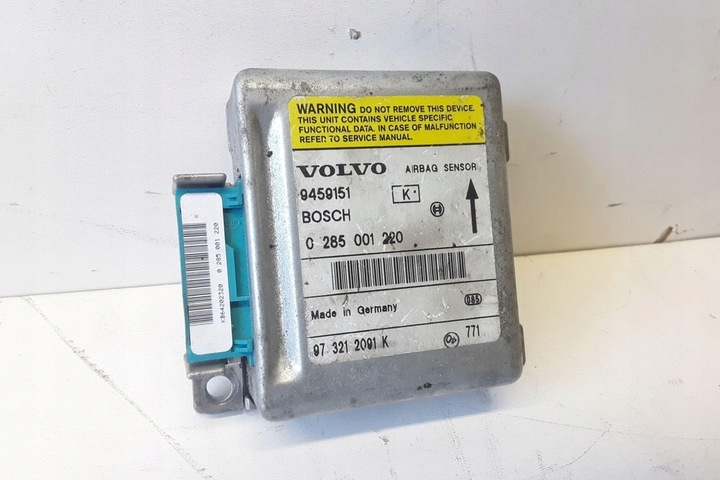 фото №1, Модуль подушка безпеки volvo v70 i lv 9459151 2.0l бензин 132kw 1999