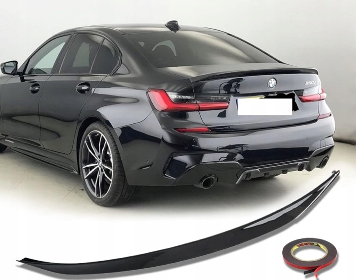 фото №11, Спойлер спойлер для bmw f10 2011-2018 m performance спойлер чёрный блеск