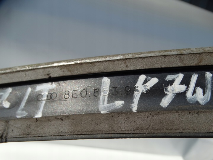 фото №7, Планка dekor двері лівий зад задня 8e0853963 audi a4 b7 s-line