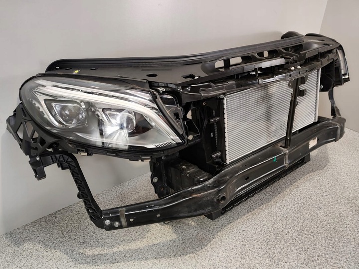 фото №10, Mercedes gle w166 166 amg бампер радиатор pas усилитель лампы led ils